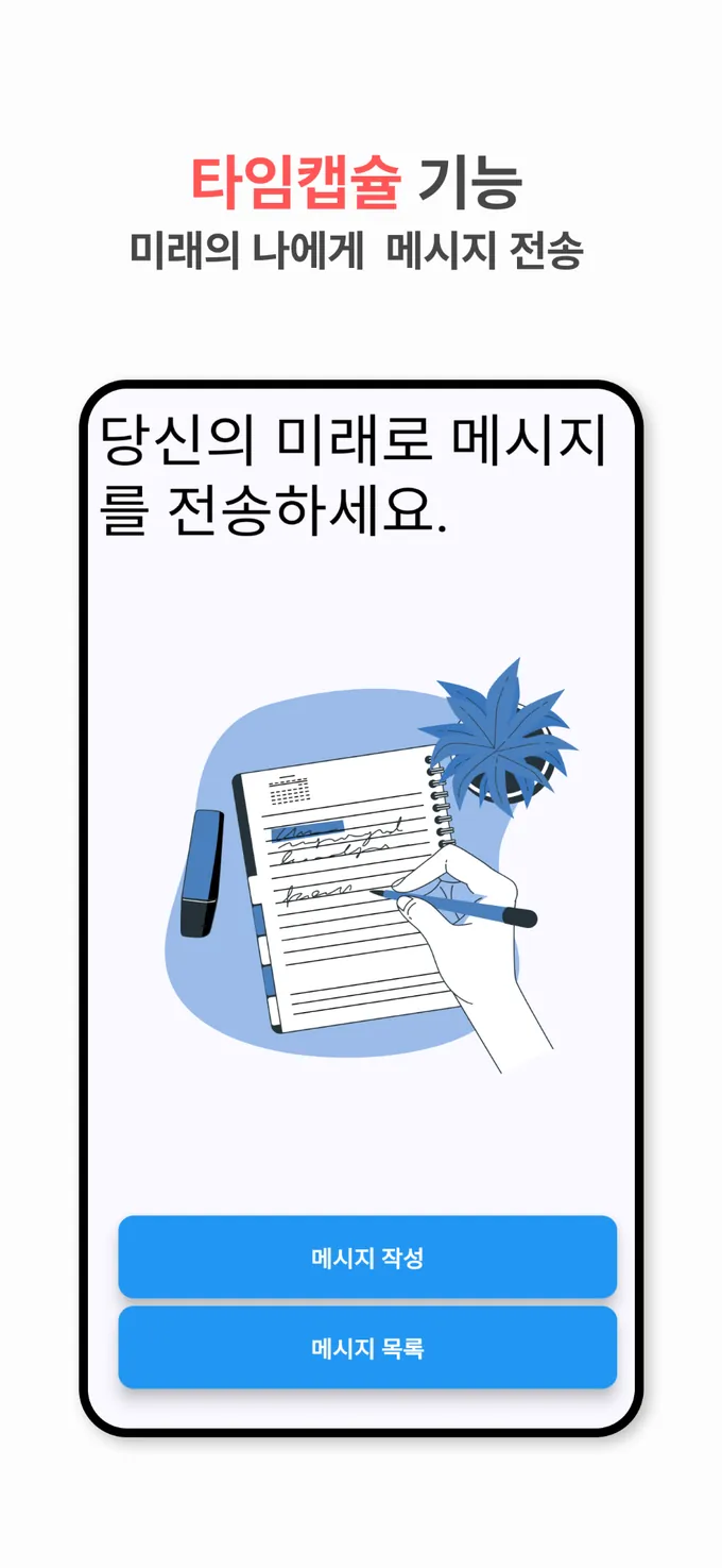 Goodiary time capsule